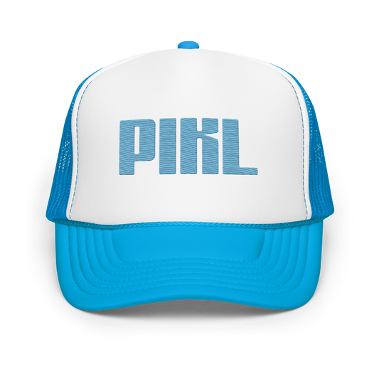 PIKL Foam Trucker with Blue PIKL