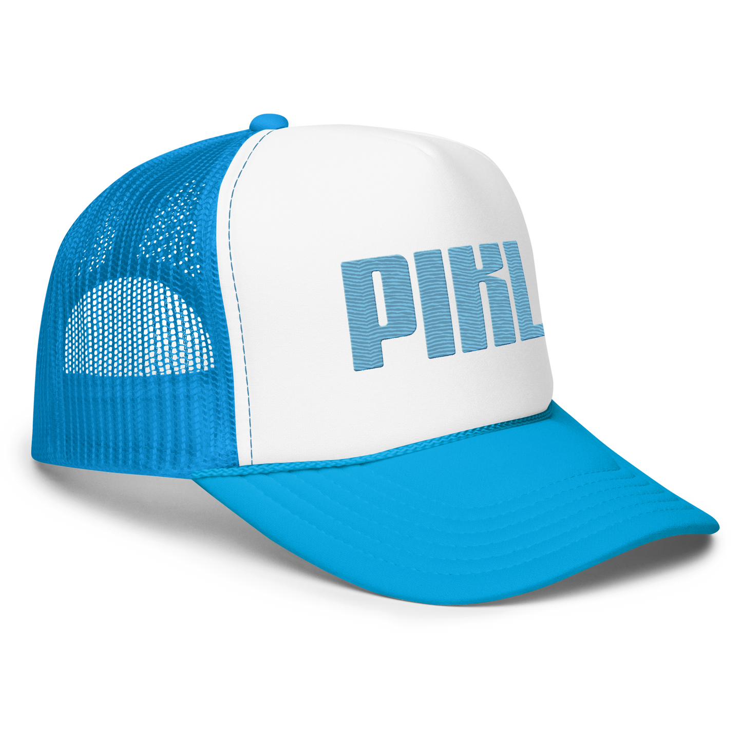 PIKL Foam Trucker with Blue PIKL