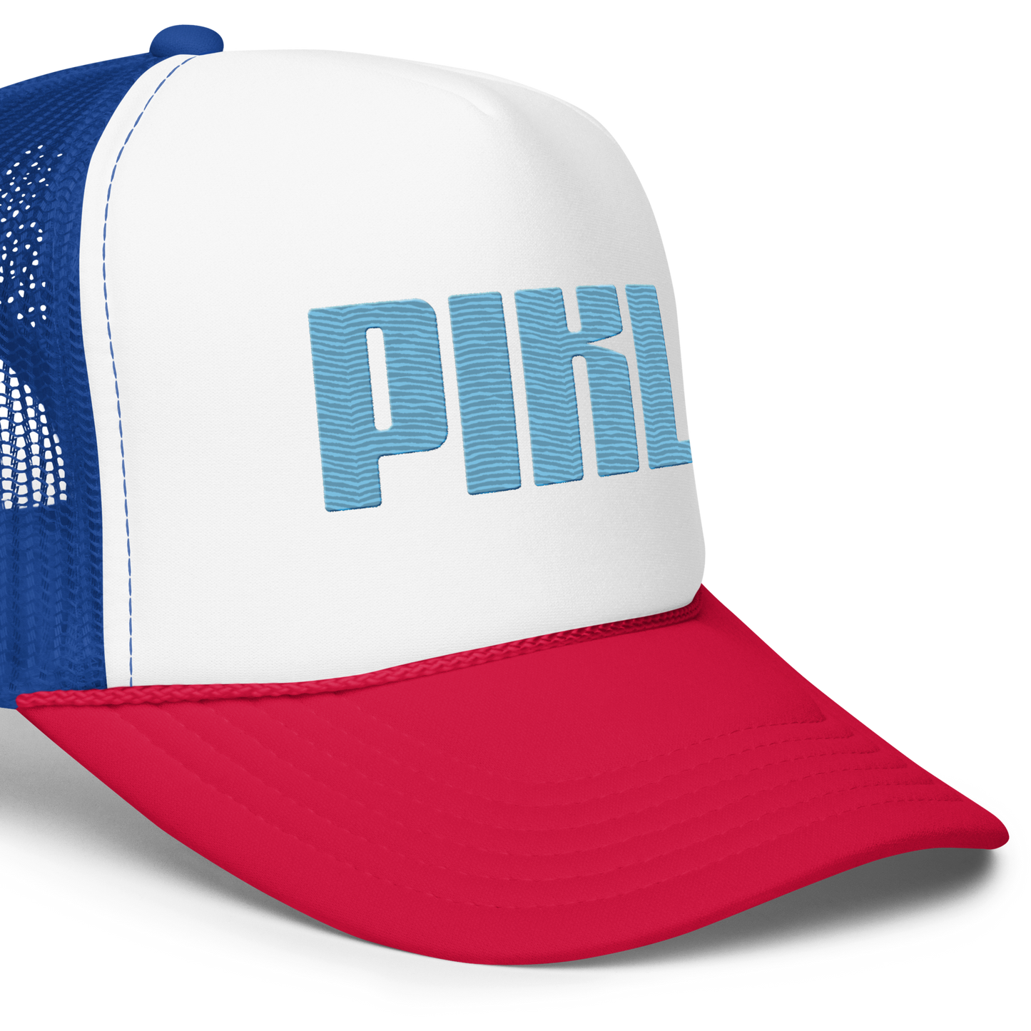 PIKL Foam Trucker with Blue PIKL