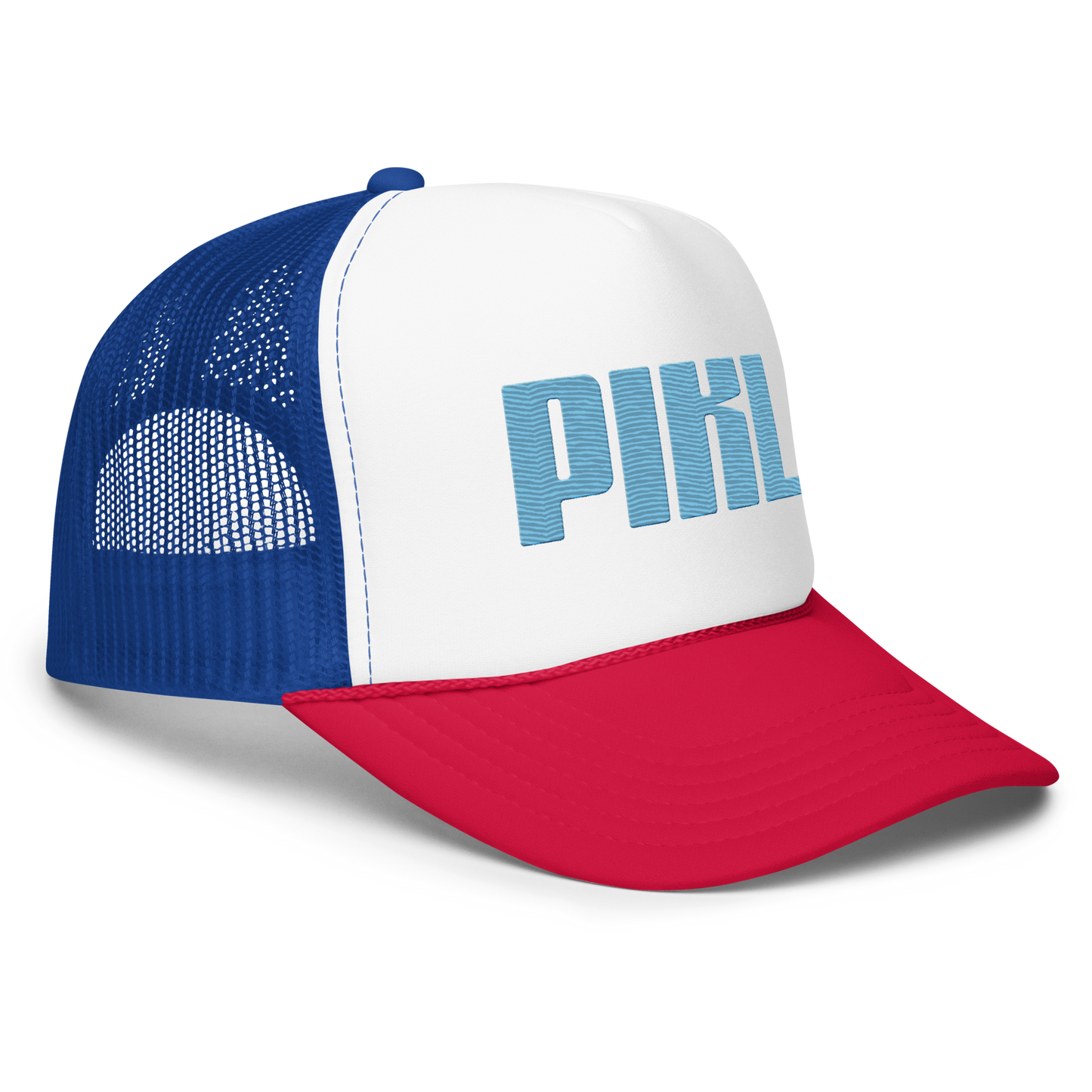 PIKL Foam Trucker with Blue PIKL