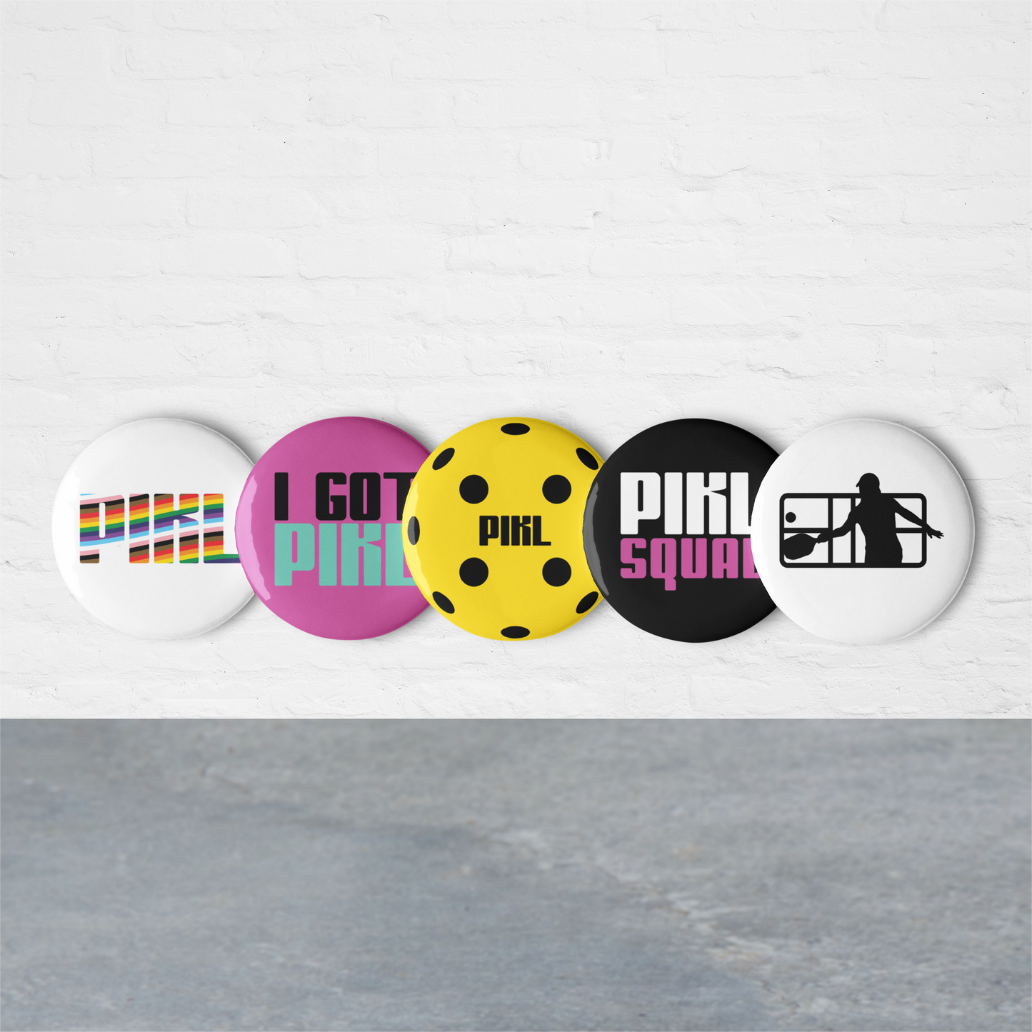 PIKL Pins Set of 5