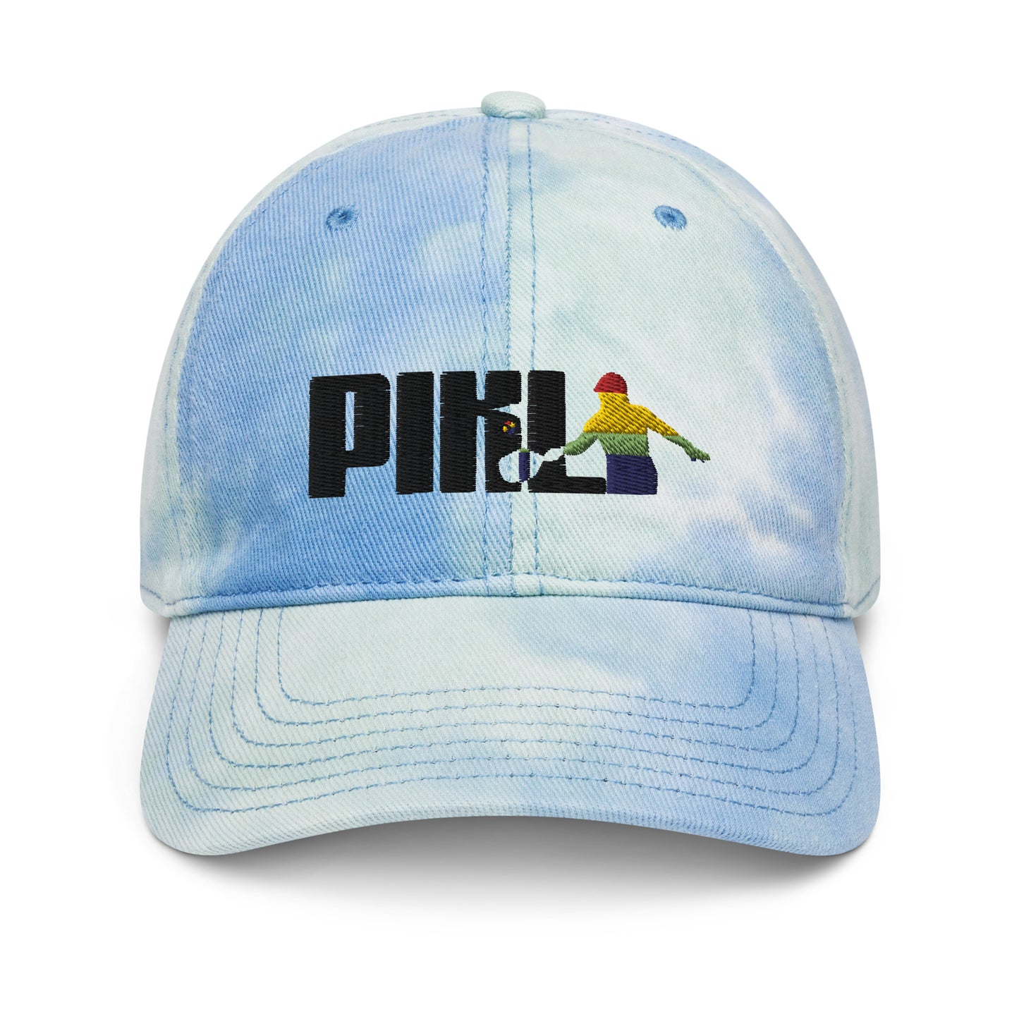 PIKL Pride Tie Dye Fitted Hat