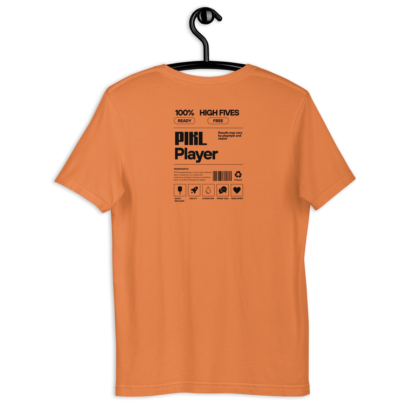 PIKL Player Recipe Unisex t-shirt