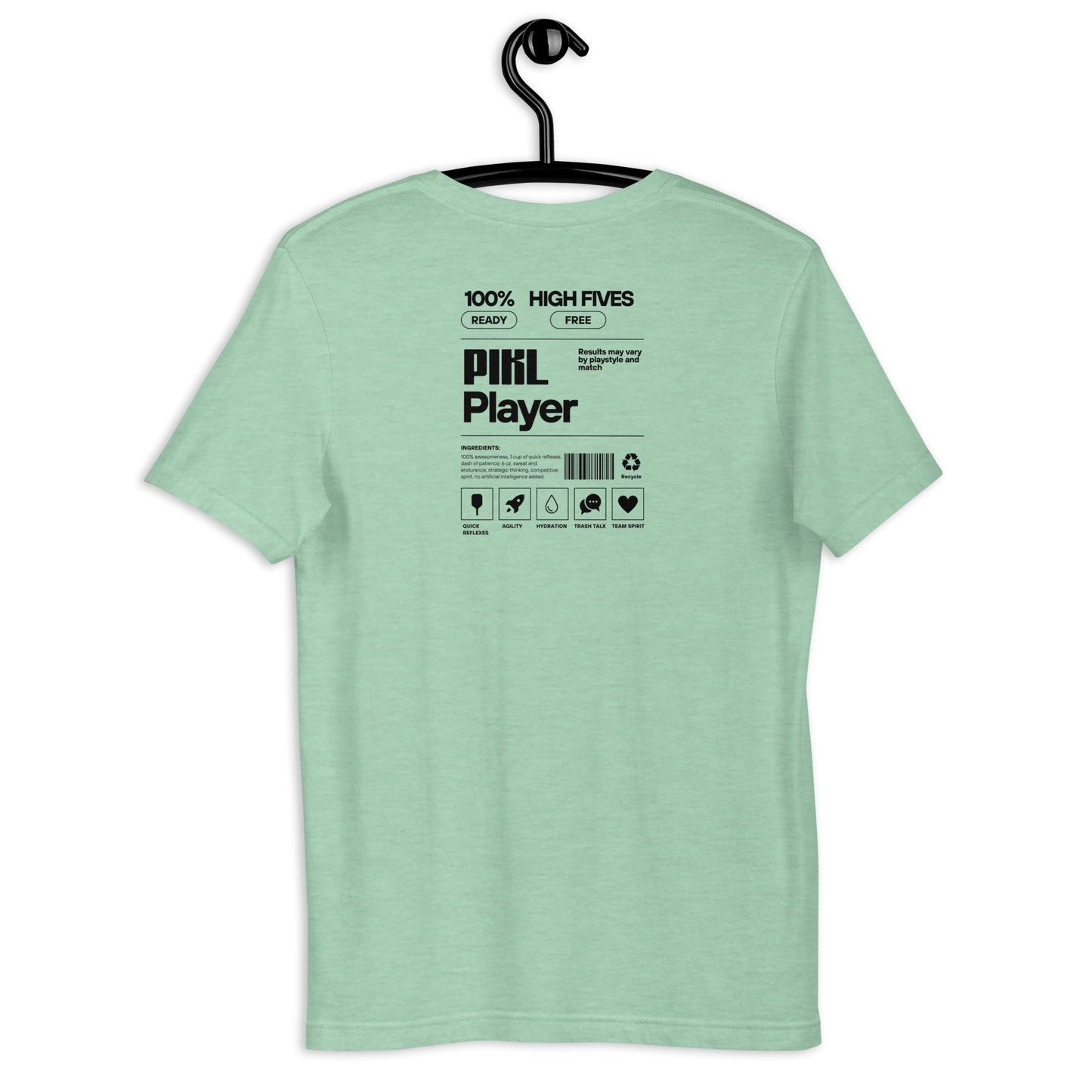 PIKL Player Recipe Unisex t-shirt