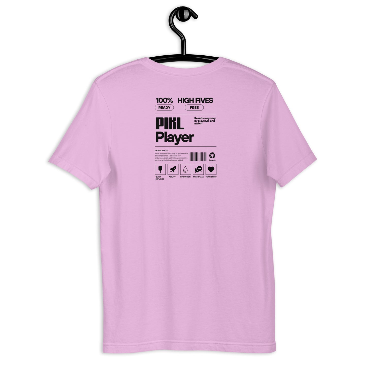 PIKL Player Recipe Unisex t-shirt